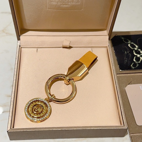 Bulgari bag charm keychain